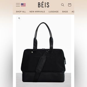 BEIS “THE WEEKENDER” travel bag.